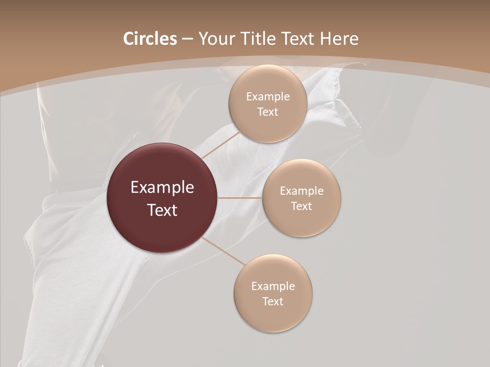 Japanese Leg Self PowerPoint Template