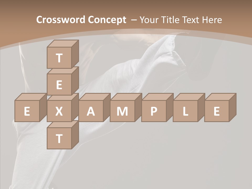 Japanese Leg Self PowerPoint Template