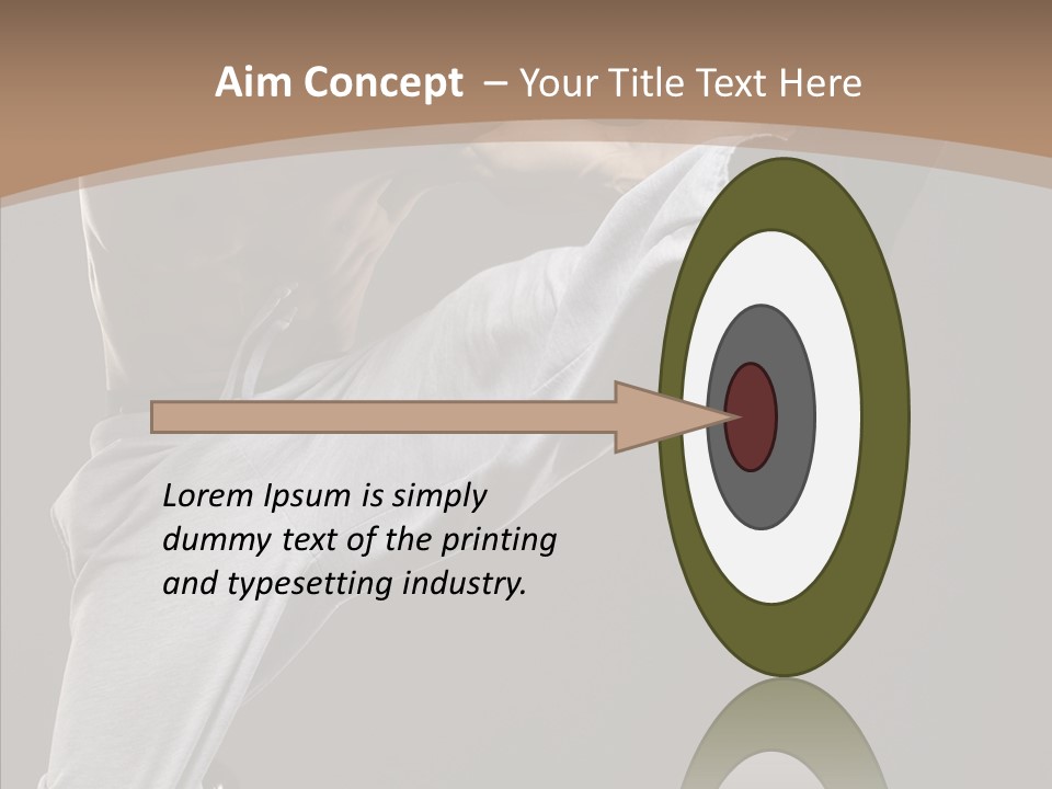 Japanese Leg Self PowerPoint Template