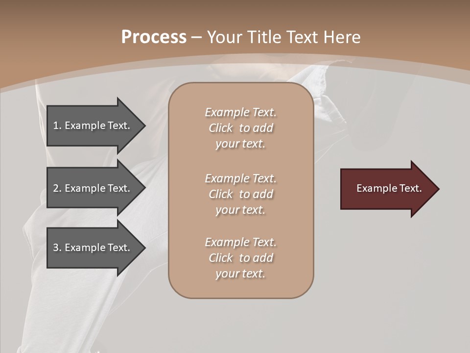 Japanese Leg Self PowerPoint Template