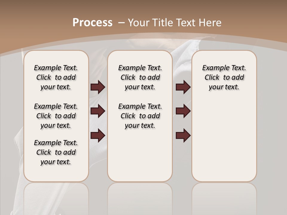 Japanese Leg Self PowerPoint Template