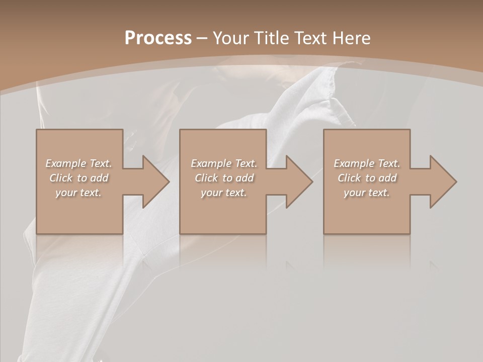 Japanese Leg Self PowerPoint Template