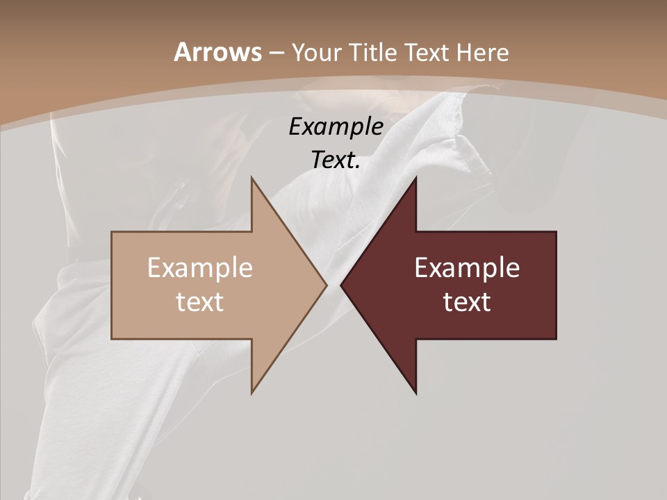 Japanese Leg Self PowerPoint Template