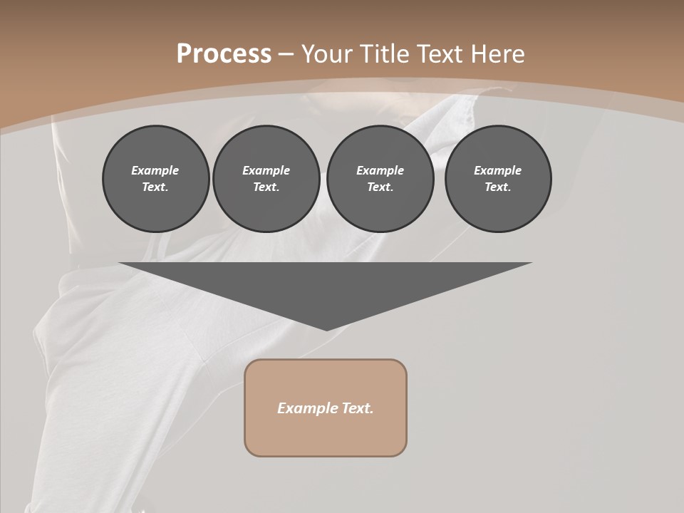 Japanese Leg Self PowerPoint Template