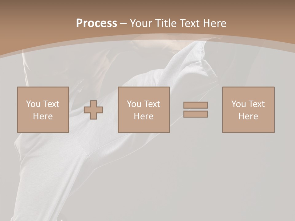 Japanese Leg Self PowerPoint Template