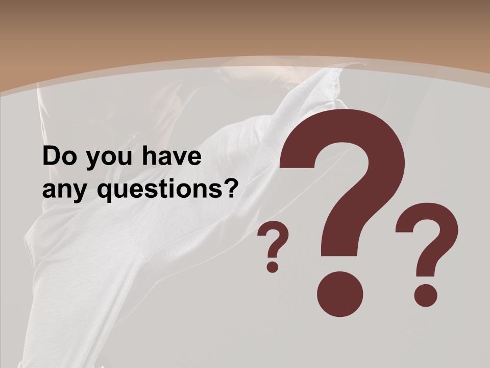 Japanese Leg Self PowerPoint Template