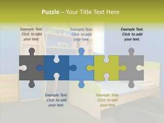 Light Decor Wall PowerPoint Template
