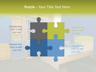 Light Decor Wall PowerPoint Template