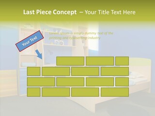 Light Decor Wall PowerPoint Template