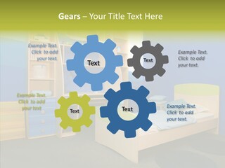Light Decor Wall PowerPoint Template