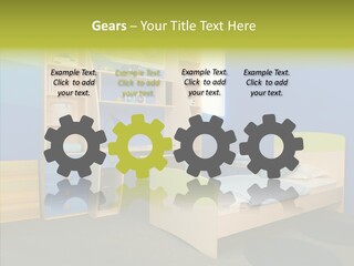 Light Decor Wall PowerPoint Template
