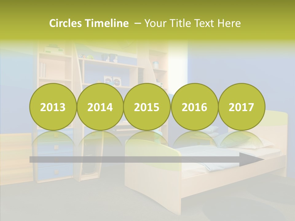 Light Decor Wall PowerPoint Template