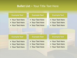 Light Decor Wall PowerPoint Template