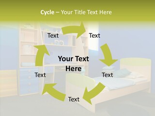 Light Decor Wall PowerPoint Template