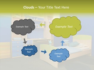 Light Decor Wall PowerPoint Template