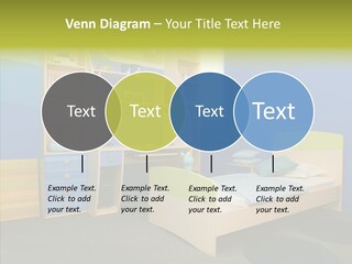 Light Decor Wall PowerPoint Template