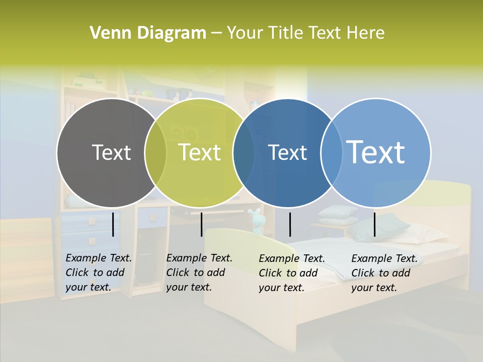 Light Decor Wall PowerPoint Template