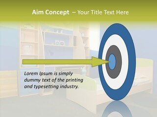 Light Decor Wall PowerPoint Template