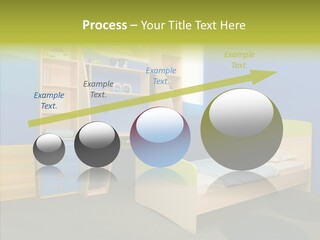 Light Decor Wall PowerPoint Template