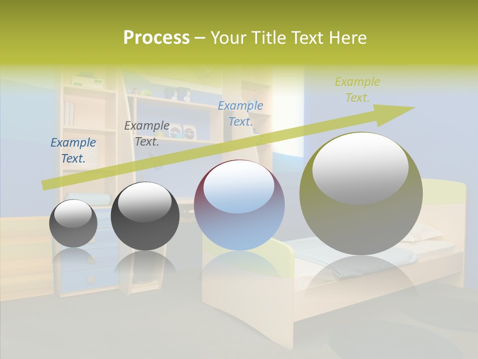 Light Decor Wall PowerPoint Template