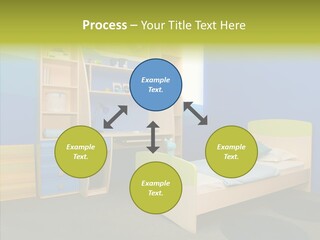 Light Decor Wall PowerPoint Template