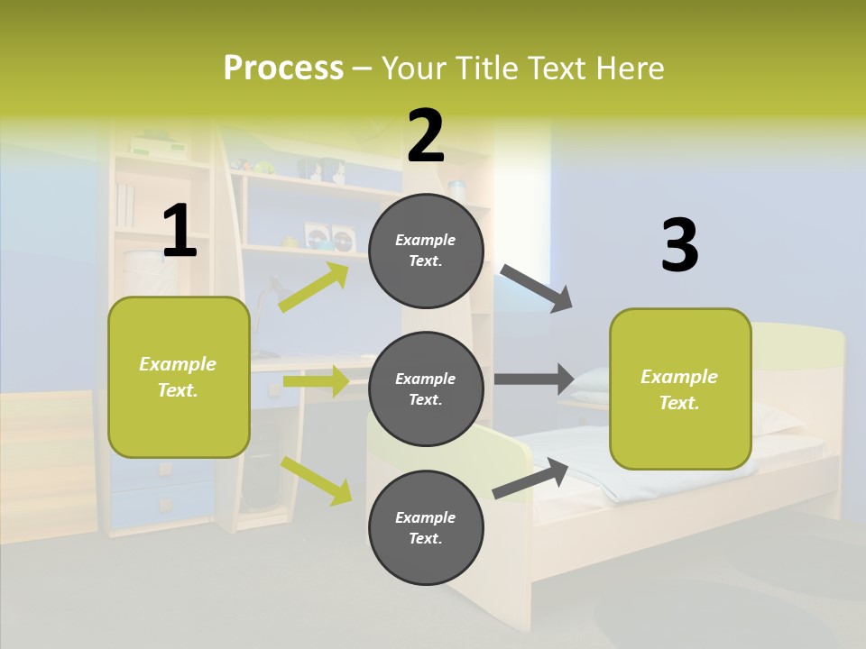 Light Decor Wall PowerPoint Template