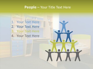 Light Decor Wall PowerPoint Template