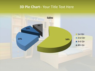 Light Decor Wall PowerPoint Template
