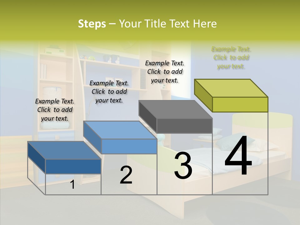 Light Decor Wall PowerPoint Template