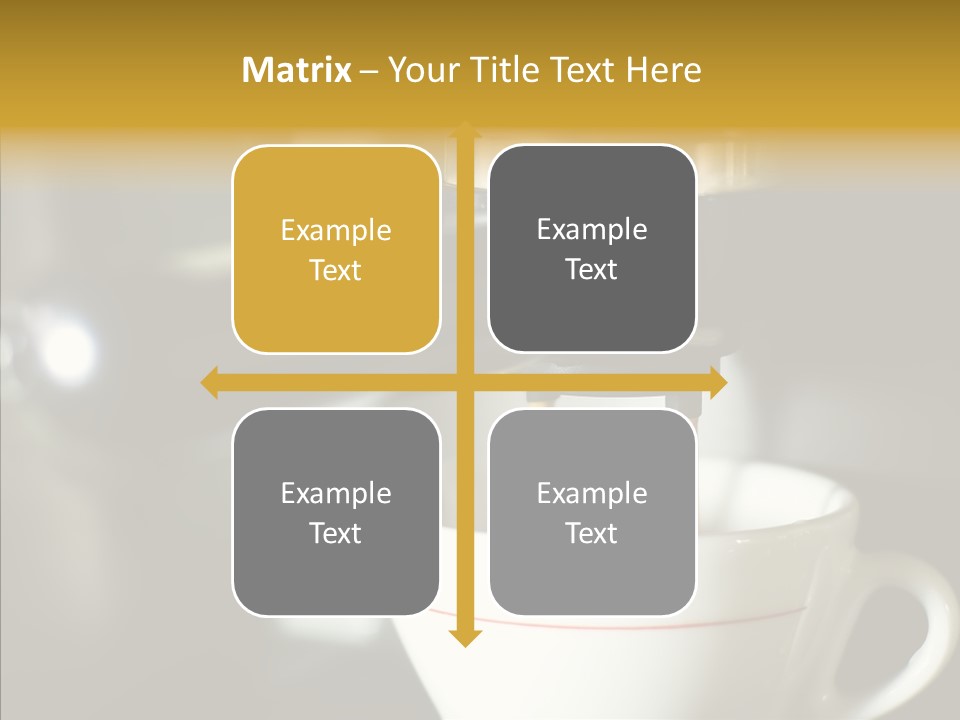 Steel Drink Chrome PowerPoint Template