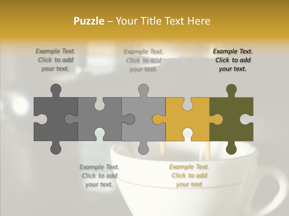 Steel Drink Chrome PowerPoint Template