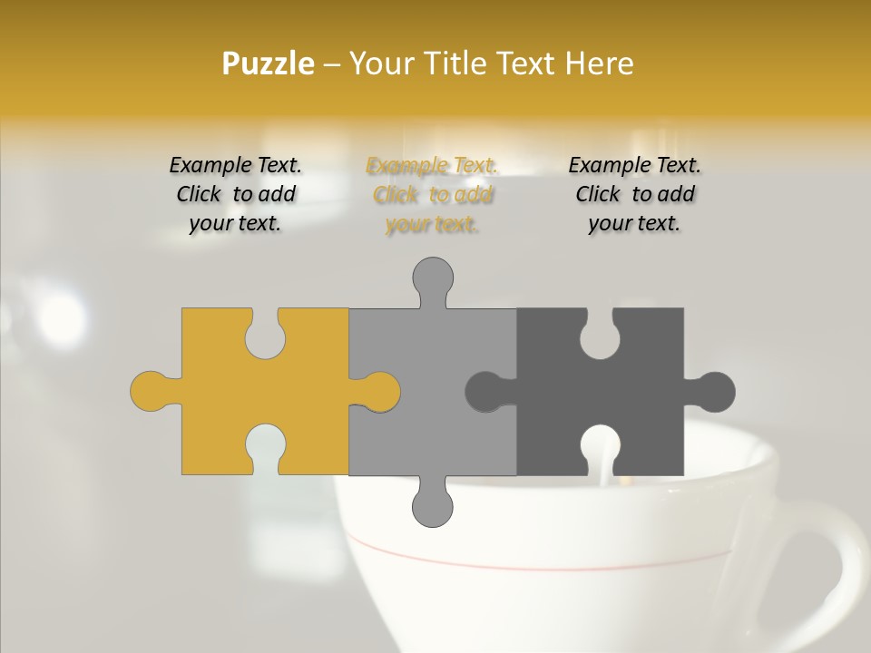 Steel Drink Chrome PowerPoint Template