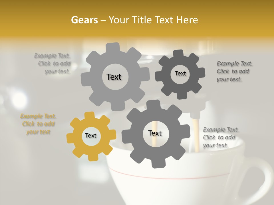 Steel Drink Chrome PowerPoint Template