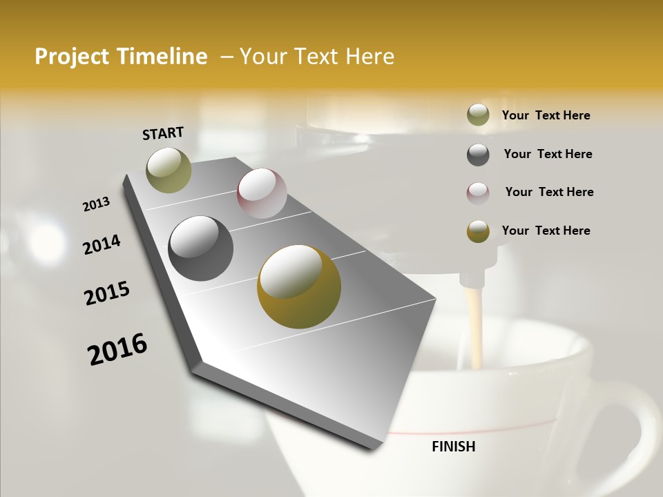 Steel Drink Chrome PowerPoint Template