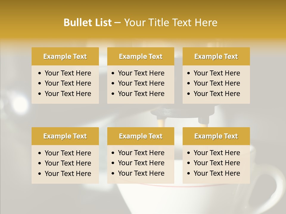 Steel Drink Chrome PowerPoint Template