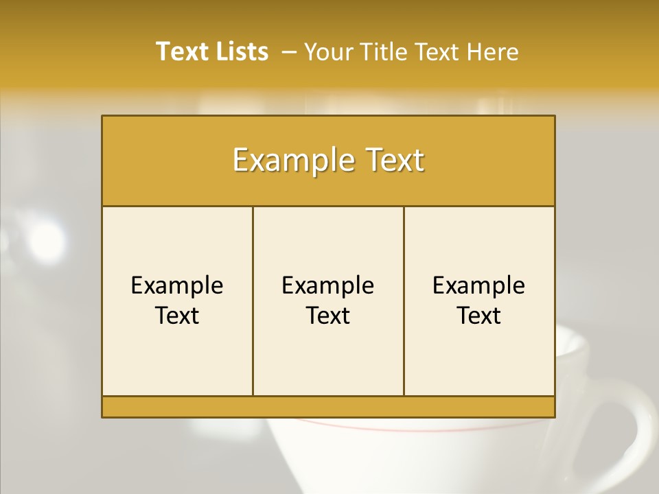 Steel Drink Chrome PowerPoint Template