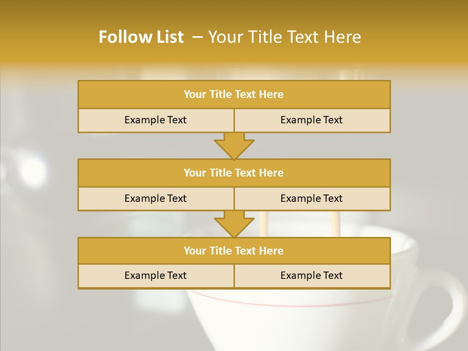 Steel Drink Chrome PowerPoint Template