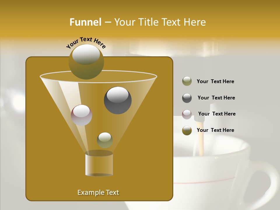 Steel Drink Chrome PowerPoint Template