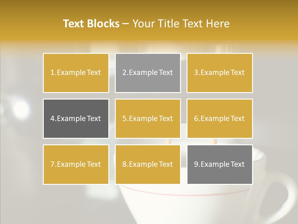 Steel Drink Chrome PowerPoint Template