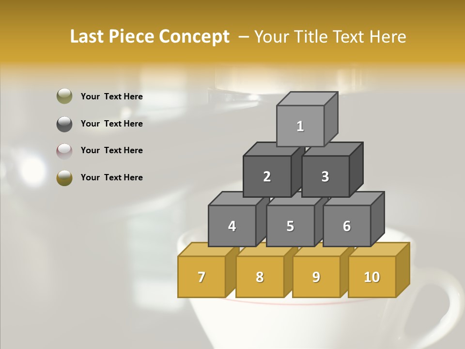 Steel Drink Chrome PowerPoint Template