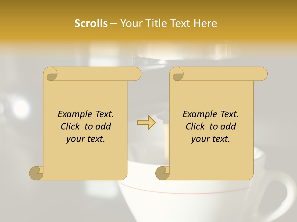 Steel Drink Chrome PowerPoint Template
