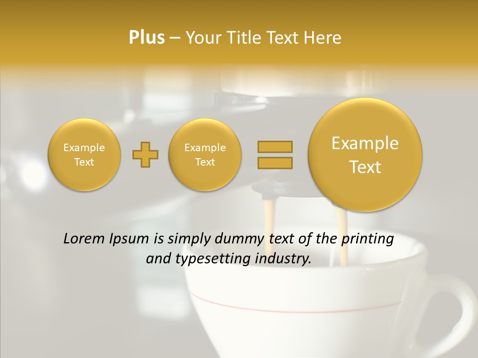 Steel Drink Chrome PowerPoint Template