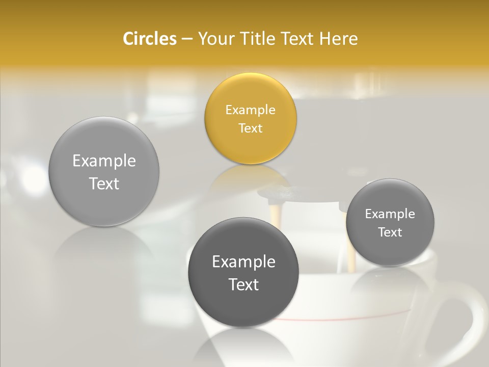 Steel Drink Chrome PowerPoint Template