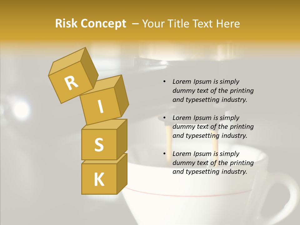 Steel Drink Chrome PowerPoint Template