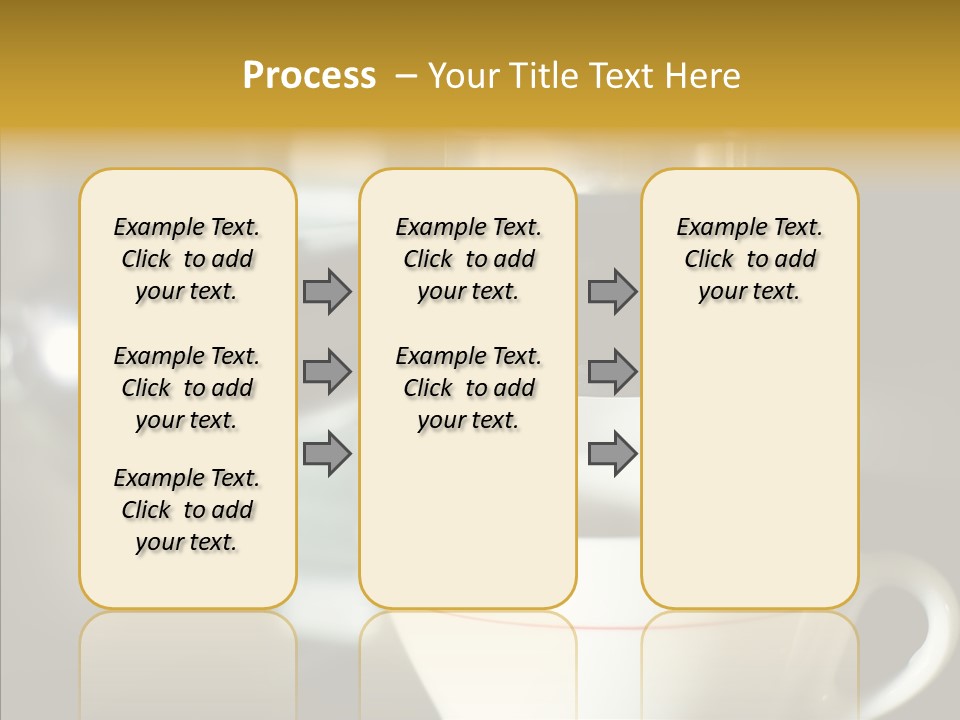 Steel Drink Chrome PowerPoint Template