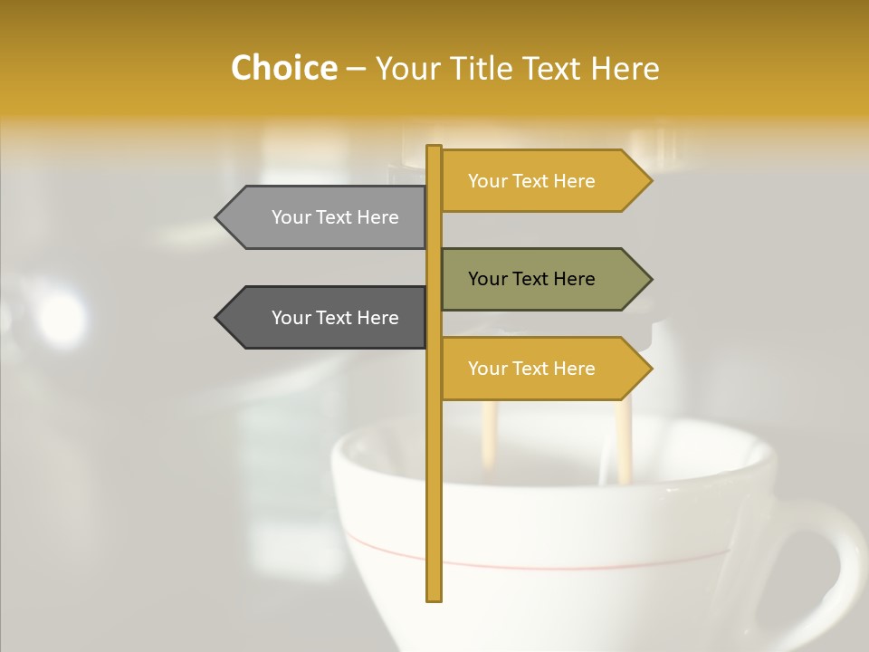 Steel Drink Chrome PowerPoint Template