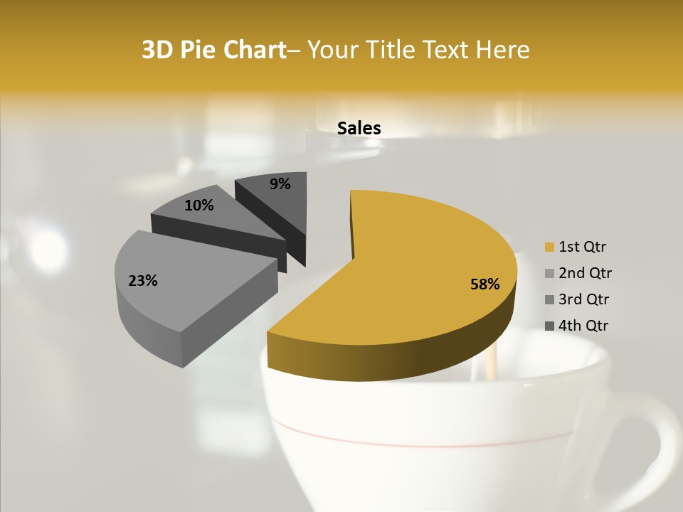 Steel Drink Chrome PowerPoint Template