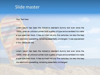Zen Round Sunglasses PowerPoint Template