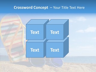 Zen Round Sunglasses PowerPoint Template