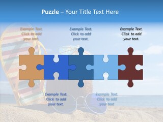 Zen Round Sunglasses PowerPoint Template